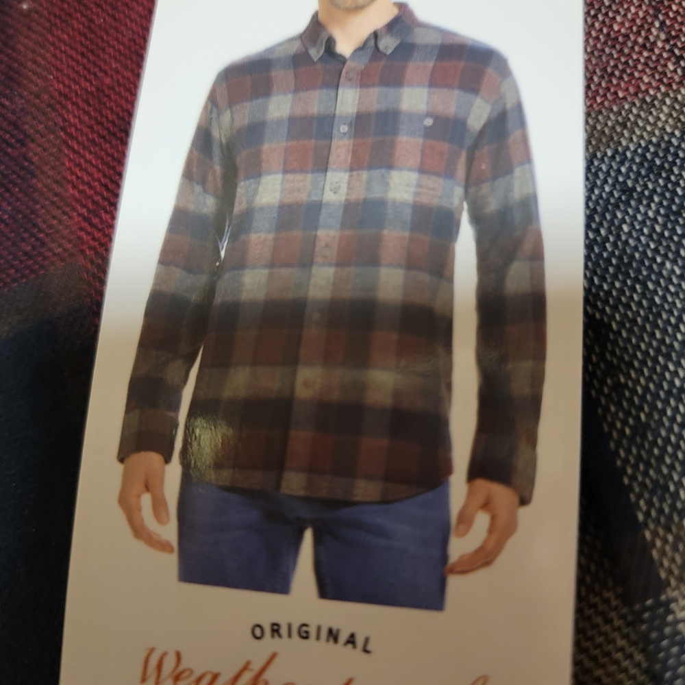 Weatherproof flannel shirt